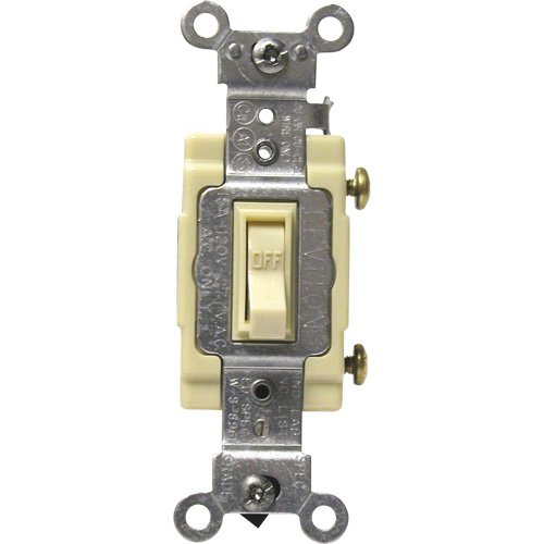 XA811-Back & Side-Wired Quiet Switches with Single Pole Framed Toggle