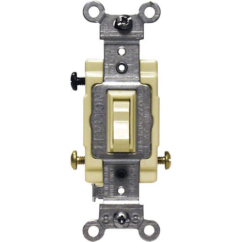 XA813-Back & Side-Wired Quiet Switches with 3-Way Framed Toggle