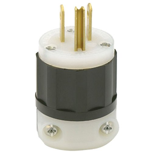 XA844-2-Pole 3-Wire Grounding Straight Blade Plug