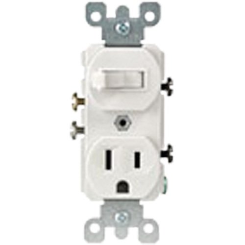 XA865-Combination Single-Pole Switch & Grounding Receptacle