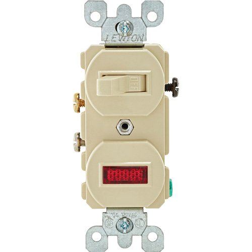 XA870-Combination Single-Pole Switch & Neon Pilot Light