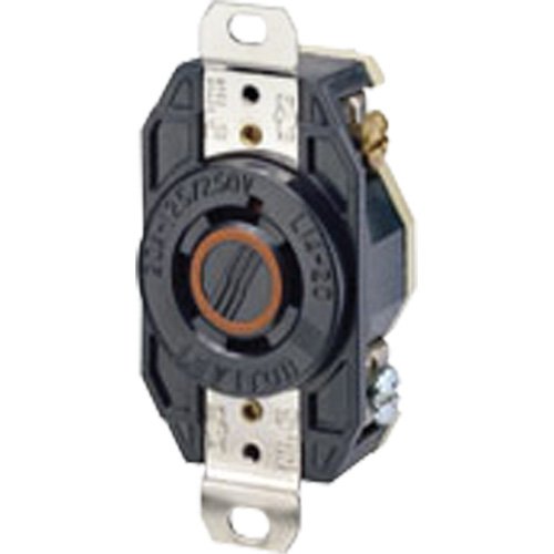XA889-Single Flush 3-Pole 4-Wire Grounding Receptacle