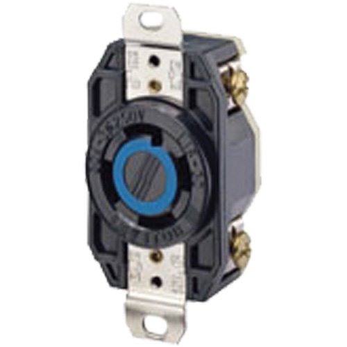 XA898-Single Flush 3-Pole 4-Wire Grounding Receptacle