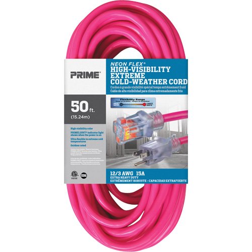 XB892-Neon Flex® High Visibility Extension Cord