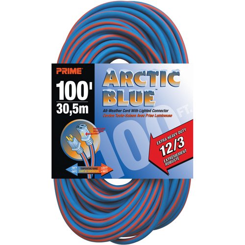 XB899-Arctic Blue™ TPE-Rubber Locking Extension Cord