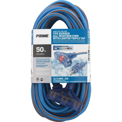 XB903-Arctic Blue™ TPE-Rubber Extension Cord