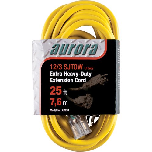 XC494-Vinyl Extension Cord with Light Indicator
