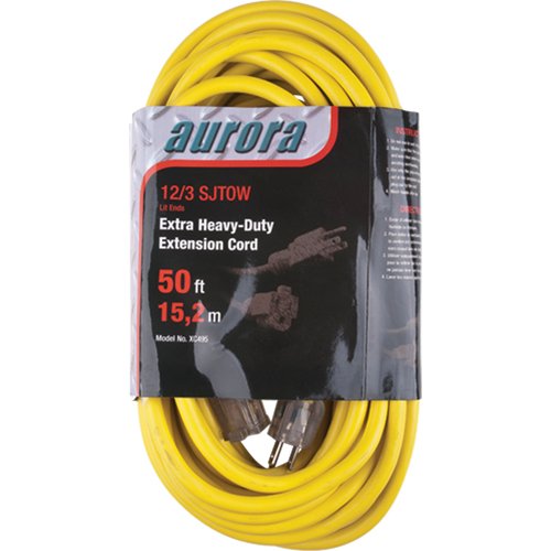 XC495-Vinyl Extension Cord with Light Indicator