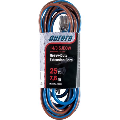 XC500-TPE-Rubber Extension Cord With Light Indicator