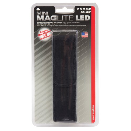 XD884-Maglite® Nylon Belt Holster for 2-Cell AA LED Flashlights
