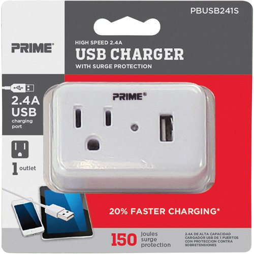 XG784-Prime® USB Charger with Surge Protector