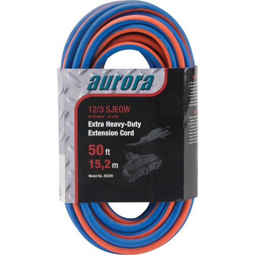 XH239-TPE-Rubber Extension Cord with Light Indicator