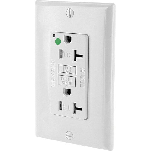XI222-SmartlockPro® Extra Heavy-Duty Self-Test GFCI Receptacle