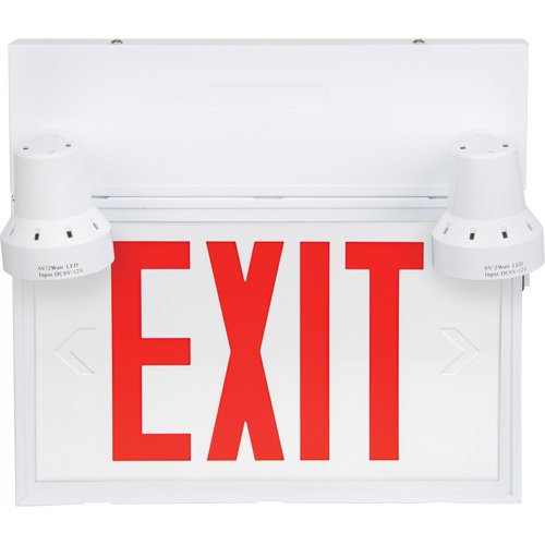 XI789-Exit Sign with Security Lights
