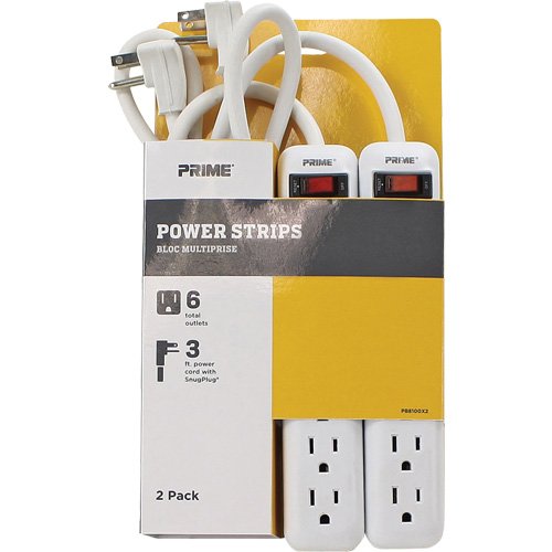 XJ239-Power Strip 2-Pack