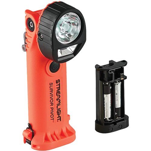 XJ451-Survivor Pivot® Flashlight with Battery Carrier