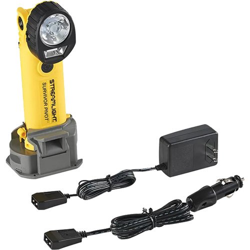 XJ456-Survivor Pivot® Magnetic Flashlight with Battery Carrier